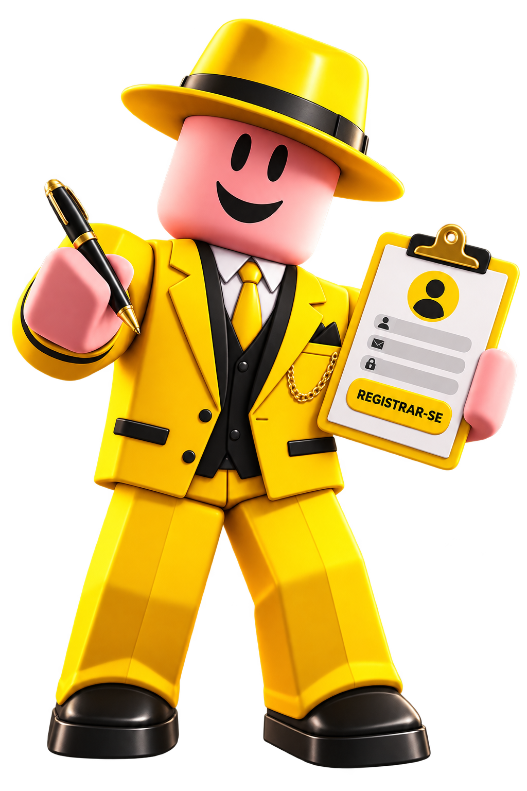 Ilustração de registro The World Robux